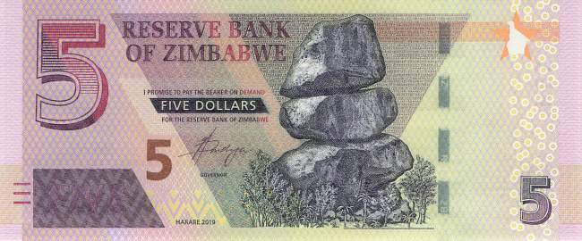 5 Dollar 2019